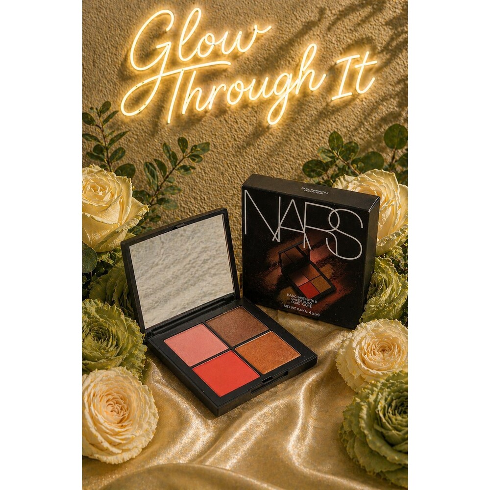 RARE NARS Basic Instincts II Cheek Quad Blush DISCONTINUED Palette NEW